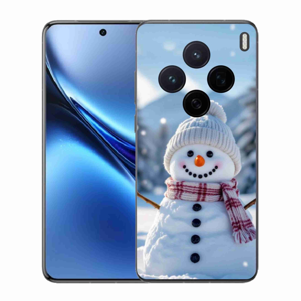 Zselés borítás mmCase a Vivo X200 5G készülékhez - hóember 3