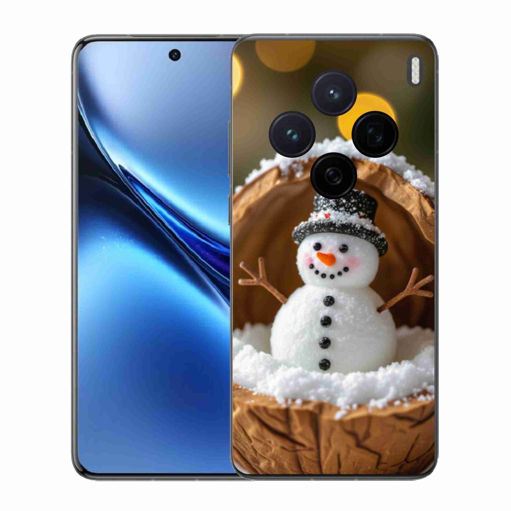 Zselés borítás mmCase a Vivo X200 5G készülékhez - hóember 4