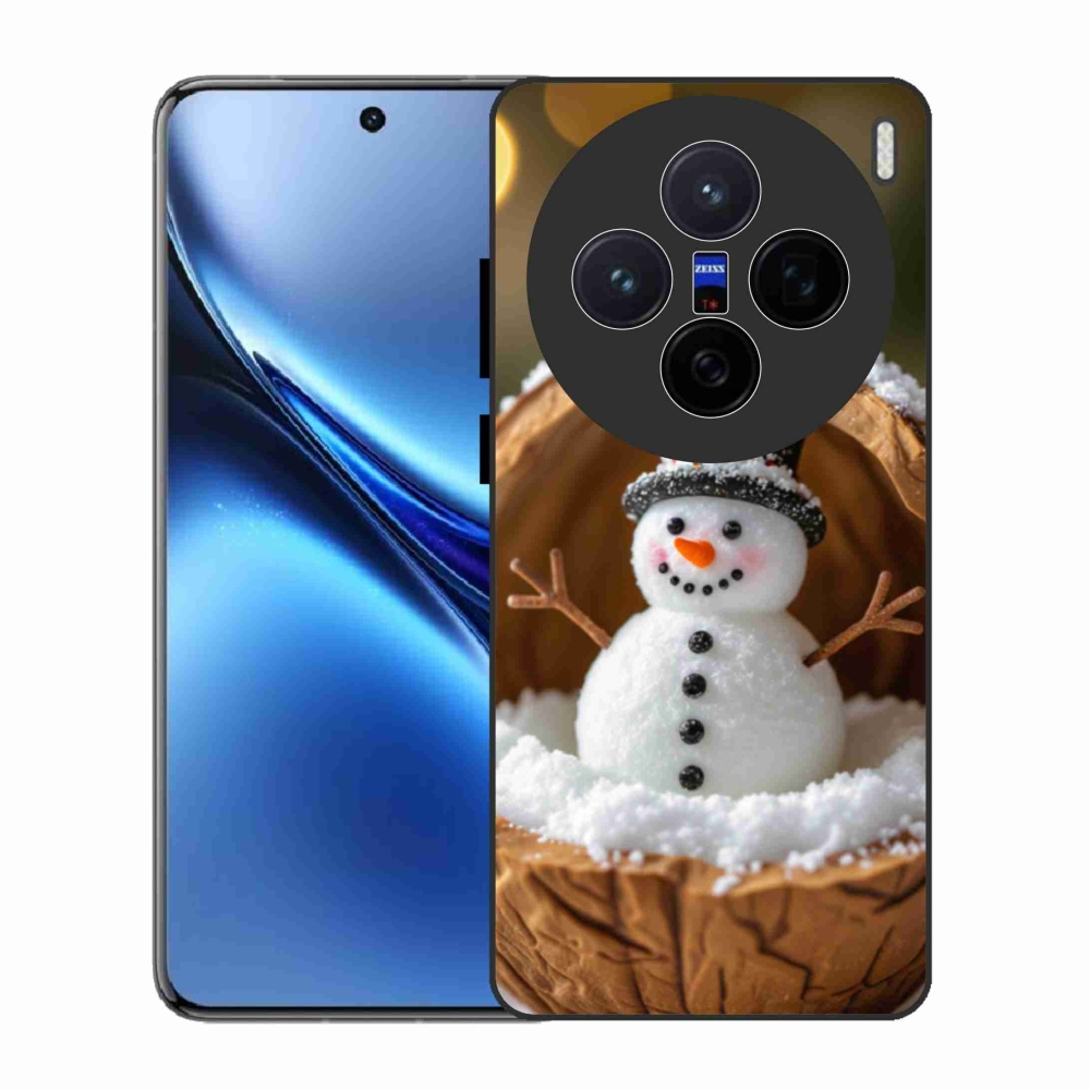 Zselés borítás mmCase a Vivo X200 5G készülékhez - hóember 4