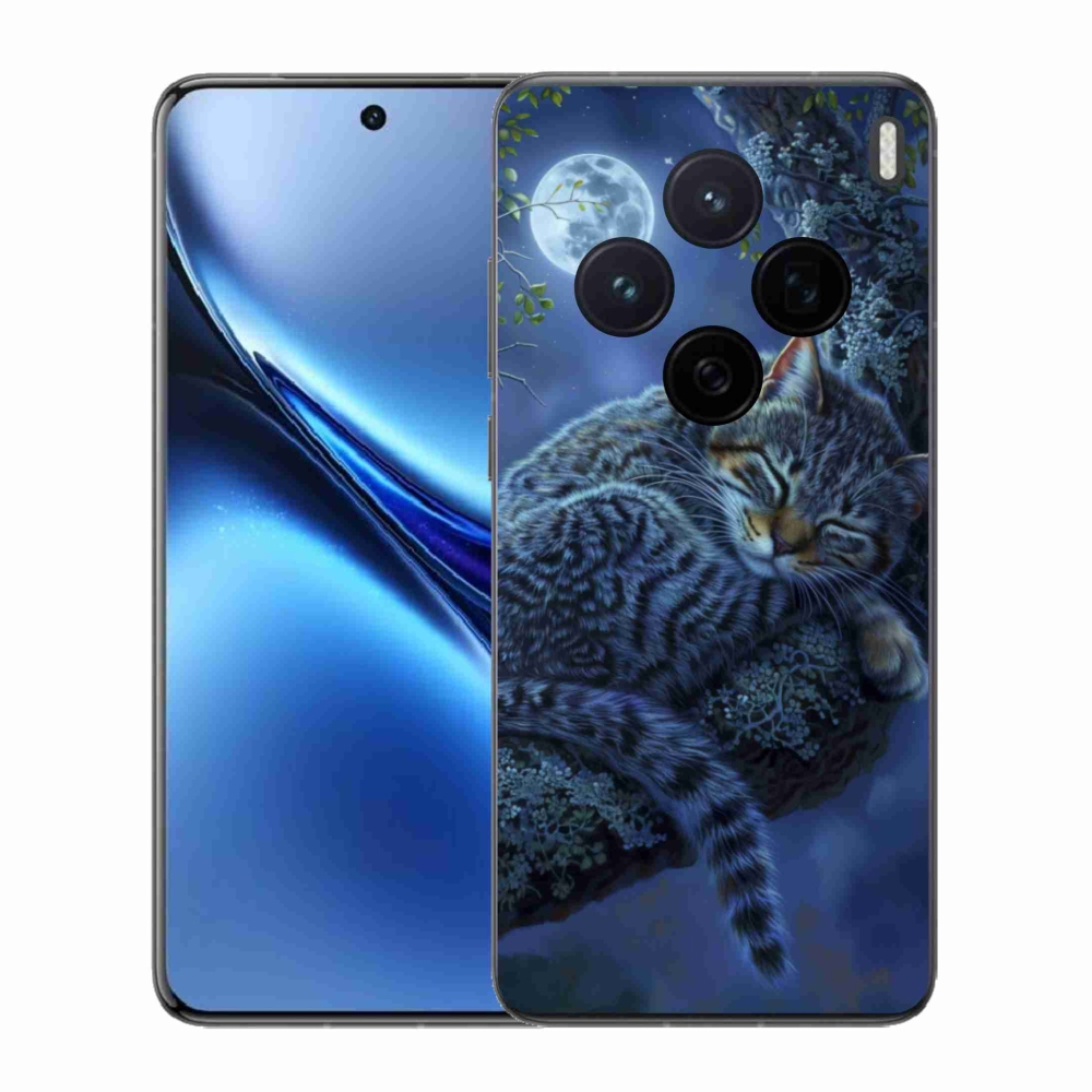Zselés borítás mmCase a Vivo X200 5G-hez - alvó macska