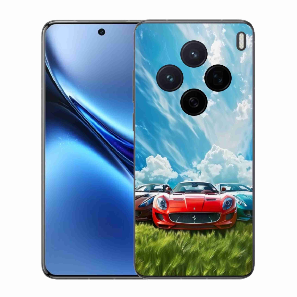 Zselés borítás mmCase a Vivo X200 5G-hez - sportkocsikhoz