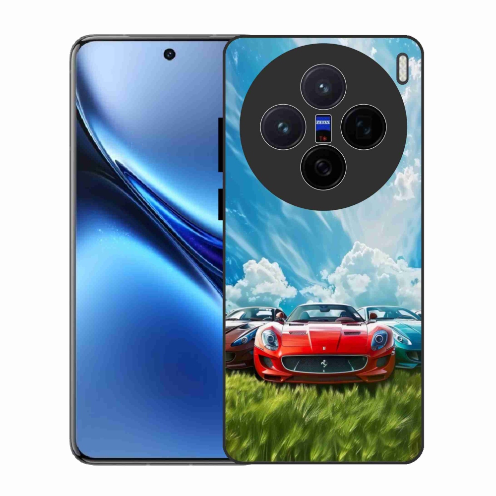 Zselés borítás mmCase a Vivo X200 5G-hez - sportkocsikhoz