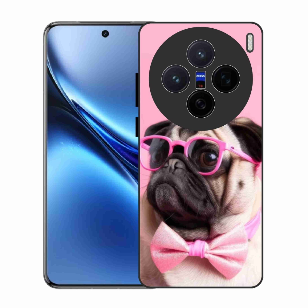 Zselés borítás mmCase a Vivo X200 5G-n - stílusos mopsz