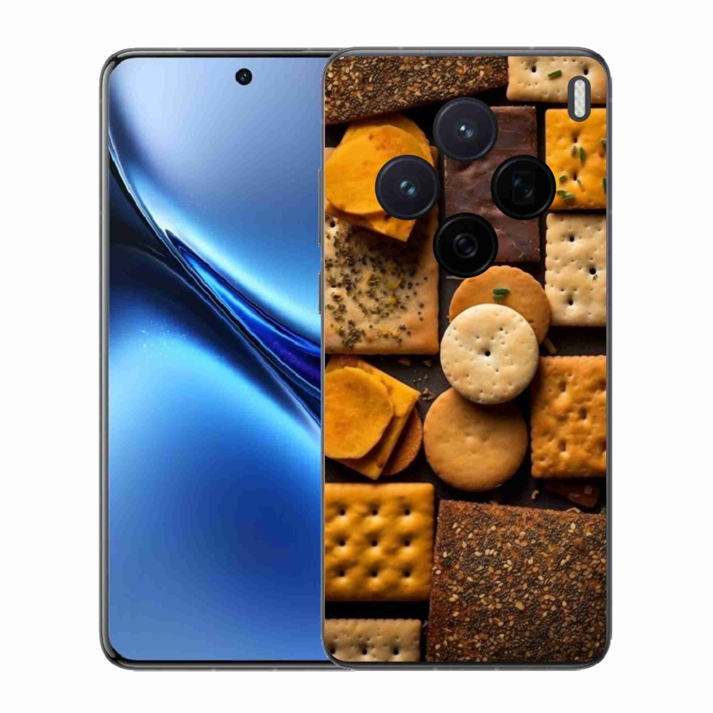 Zselés borítás mmCase a Vivo X200 5G-hez - kekszek