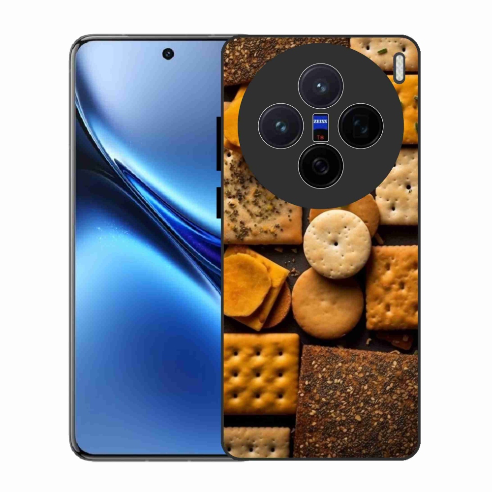 Zselés borítás mmCase a Vivo X200 5G-hez - kekszek