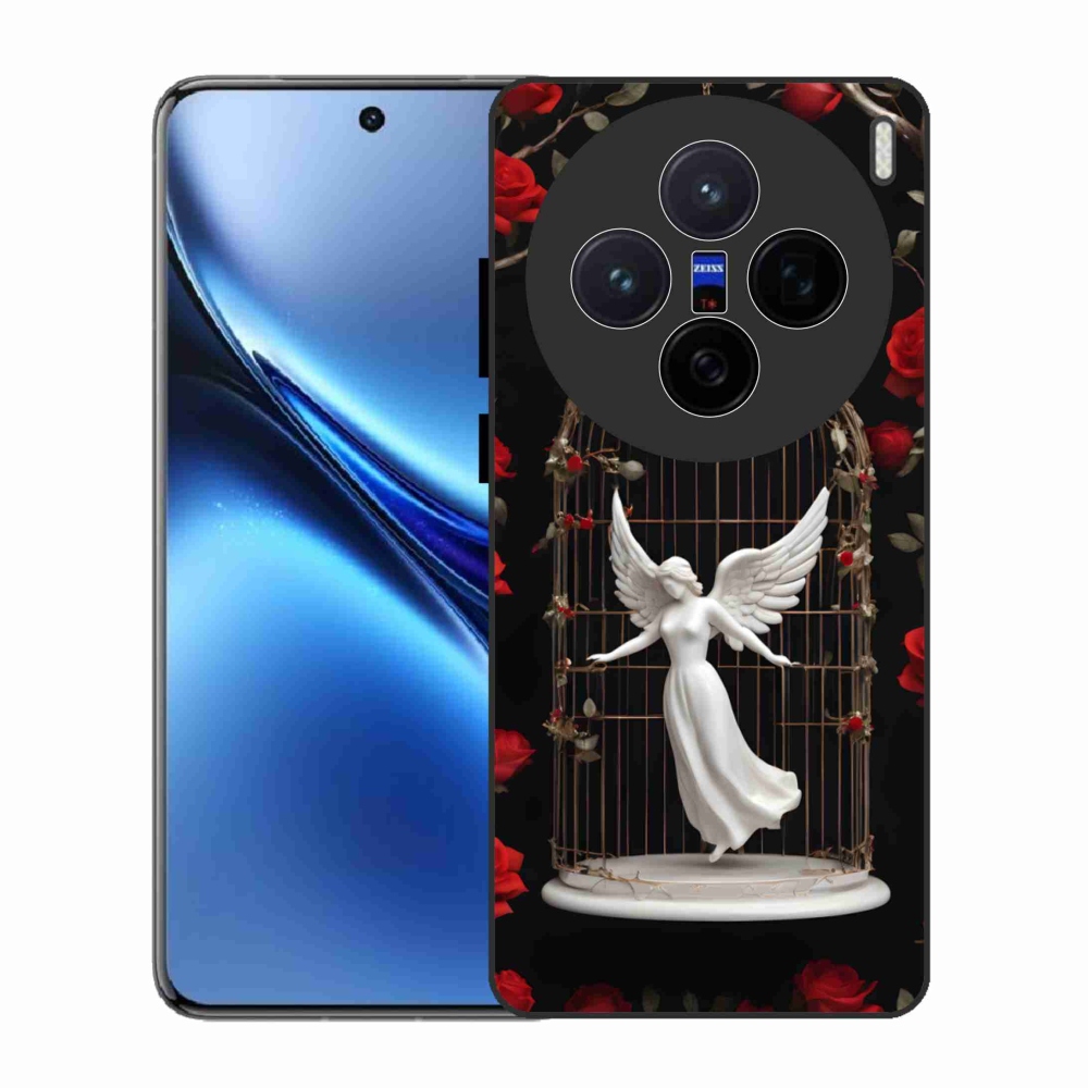 Zselés borítás mmCase a Vivo X200 5G készülékhez - csapdába esett angyal