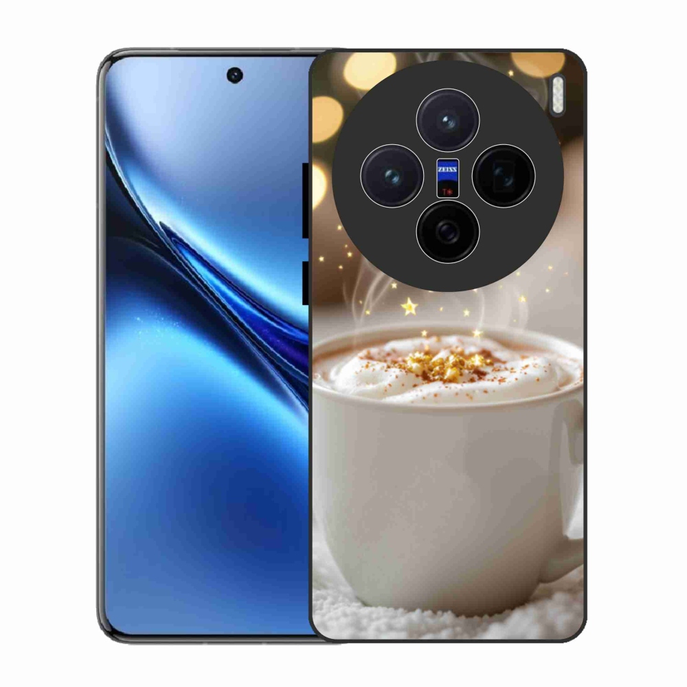 Zselés borítás mmCase a Vivo X200 5G-n - Karácsonyi forró ital