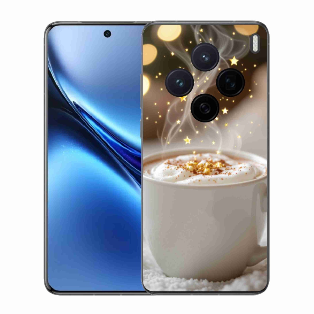 Zselés borítás mmCase a Vivo X200 5G-n - Karácsonyi forró ital