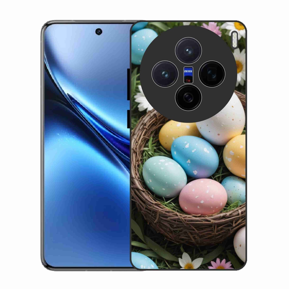 Zselés borítás mmCase a Vivo X200 5G készülékhez - Húsvéti tojások 2