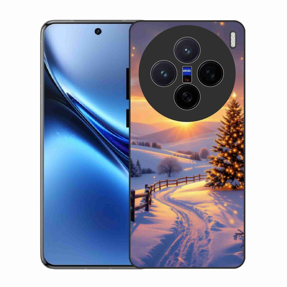 Zselés borítás mmCase a Vivo X200 5G készülékhez - téli tájkép