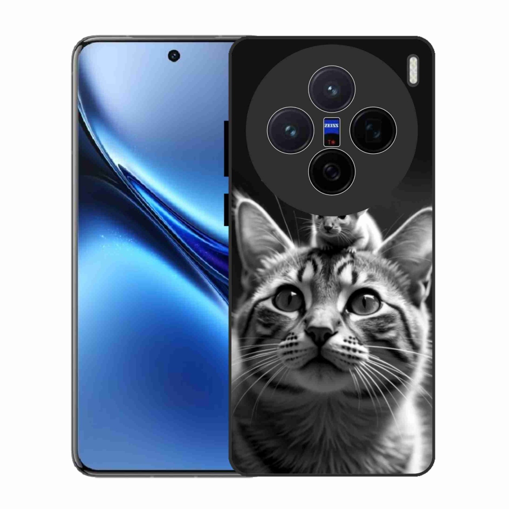 Zselés borítás mmCase a Vivo X200 5G-hez - állatbarátság 2