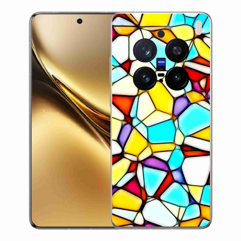 Zselés borítás mmCase a Vivo X200 Pro 5G készülékhez - absztrakt motívum 40