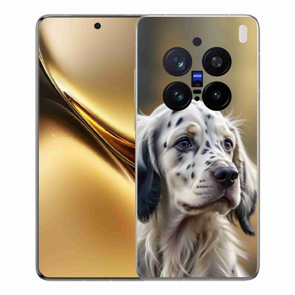Zselés borítás mmCase a Vivo X200 Pro 5G készülékhez - English Setter