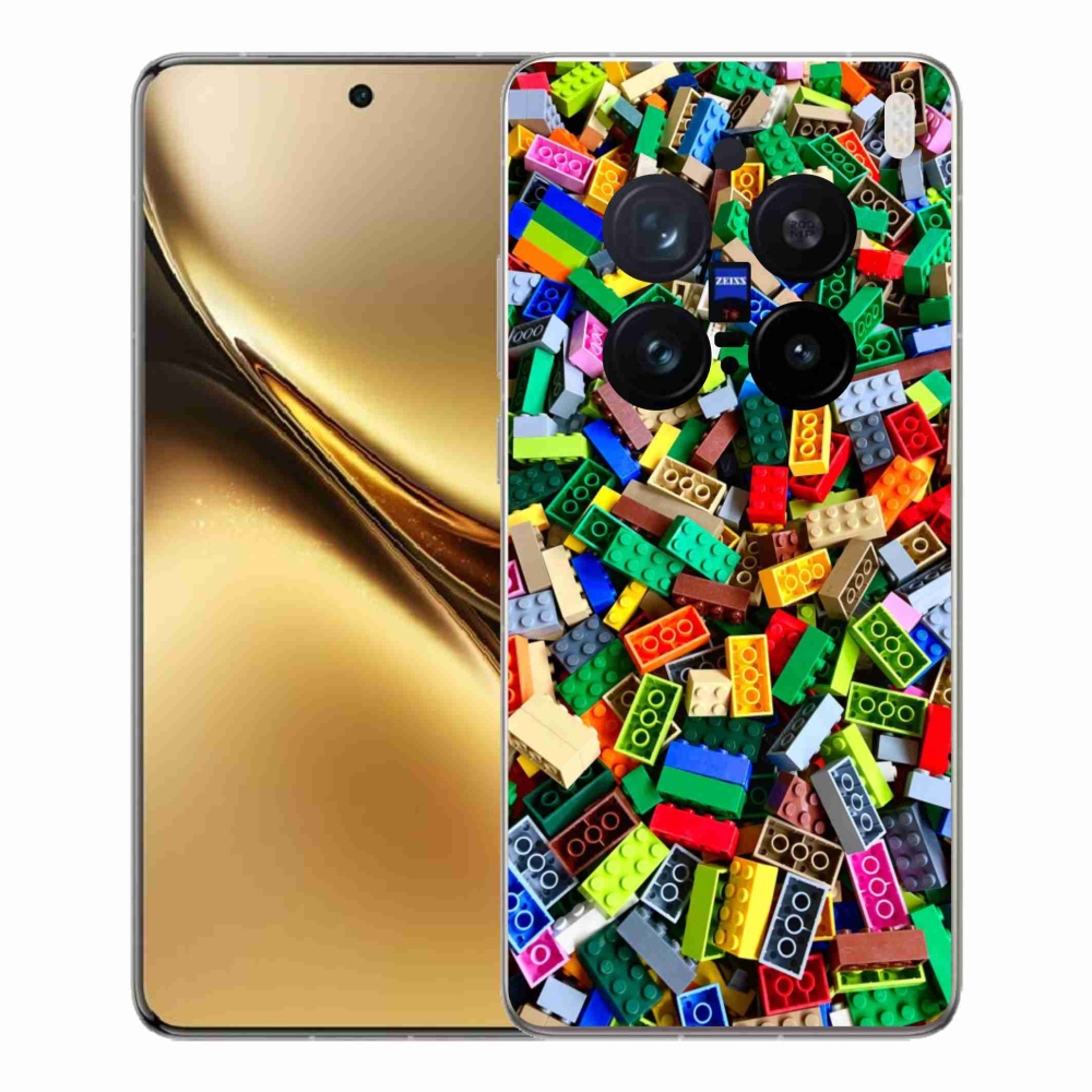 Gélburkolat mmCase a Vivo X200 Pro 5G készülékhez - színes építőelemek