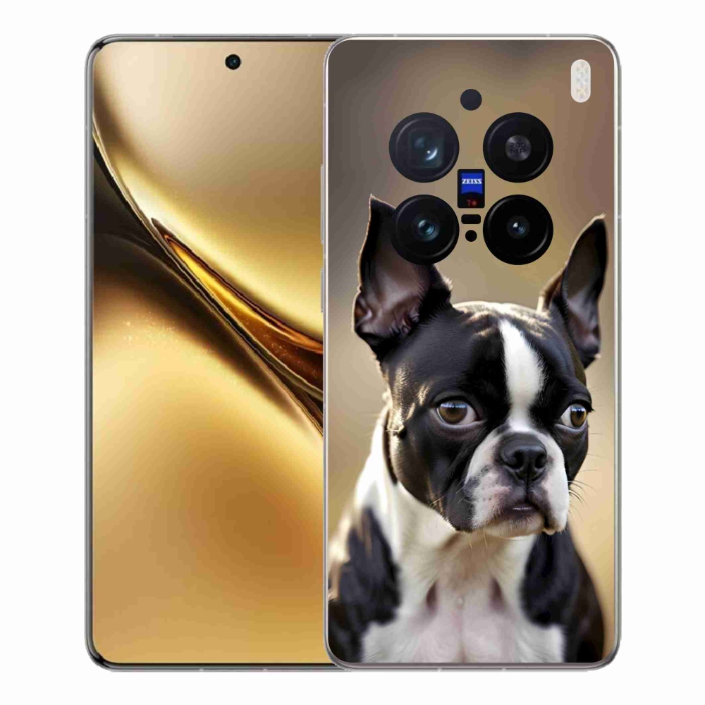 mmCase géltok a Vivo X200 Pro 5G-hez – bostoni terrier