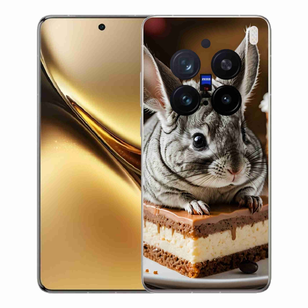 Zselés borítás mmCase a Vivo X200 Pro 5G készülékhez - csincsilla
