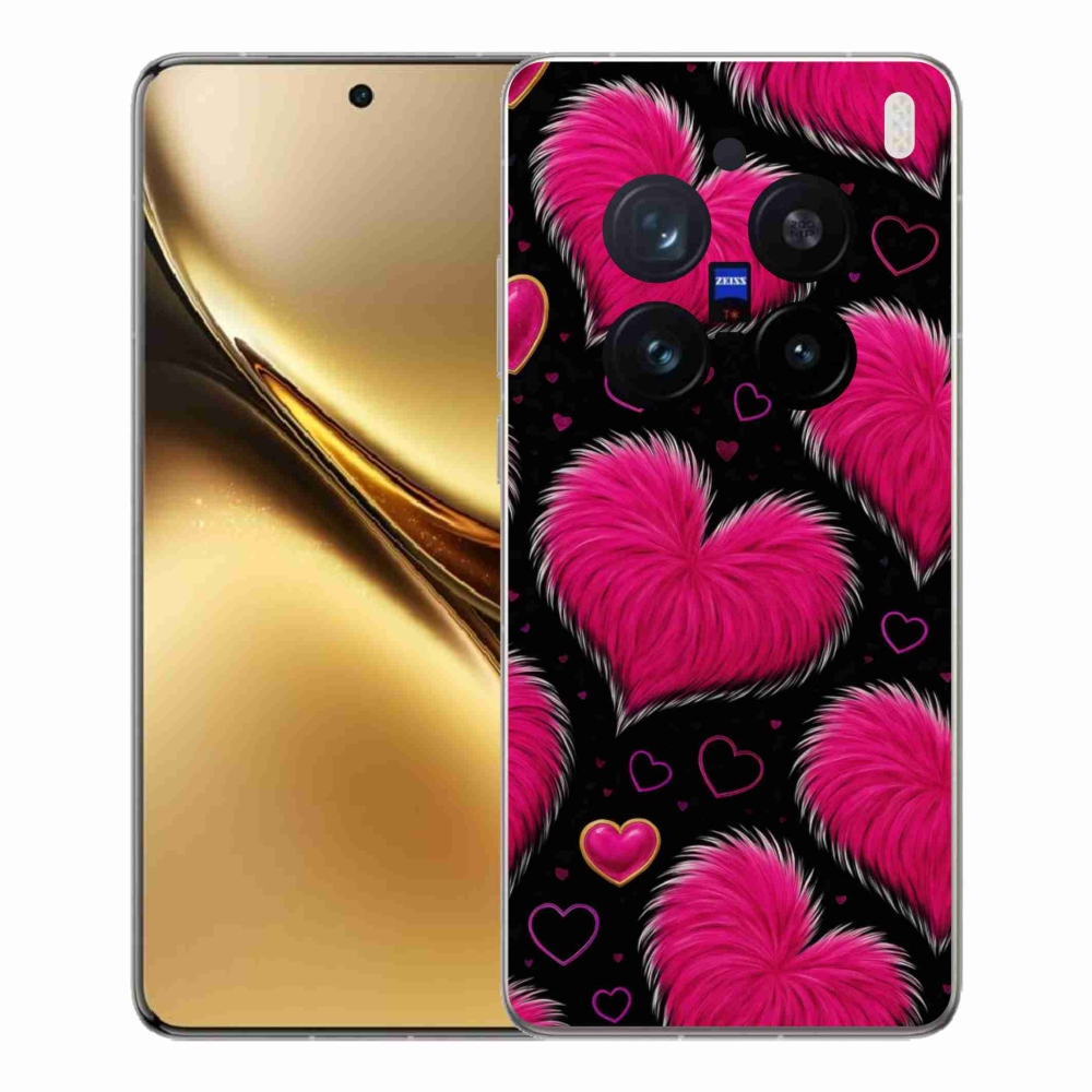 Zselés borítás mmCase a Vivo X200 Pro 5G-n - puha szív