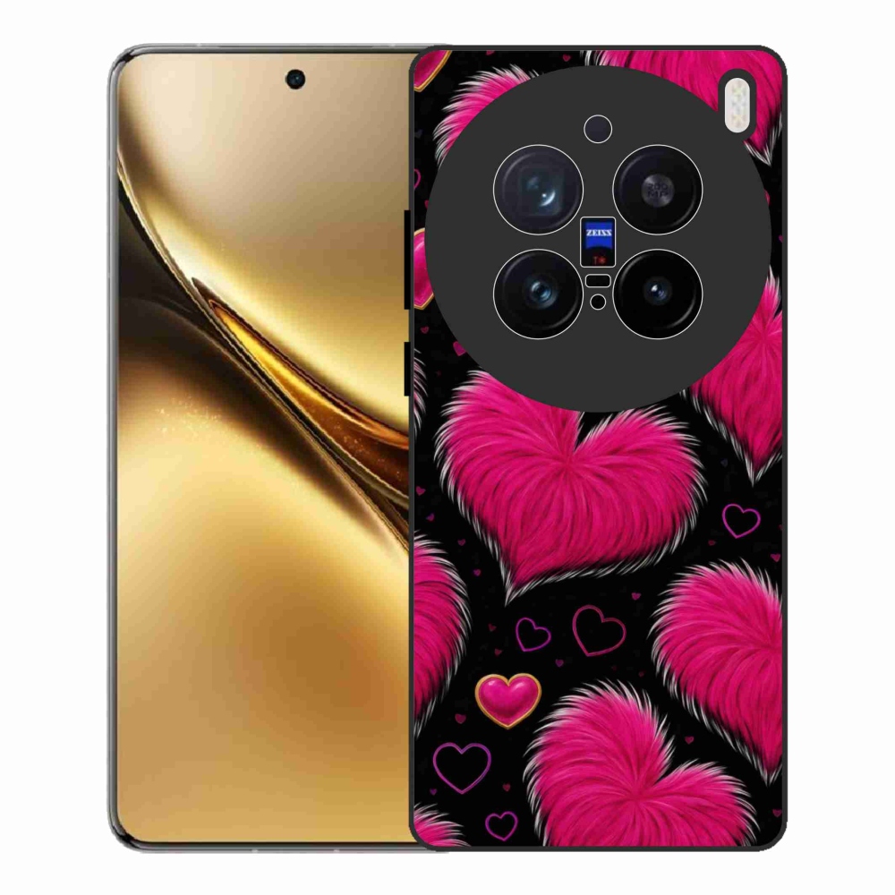 Zselés borítás mmCase a Vivo X200 Pro 5G-n - puha szív