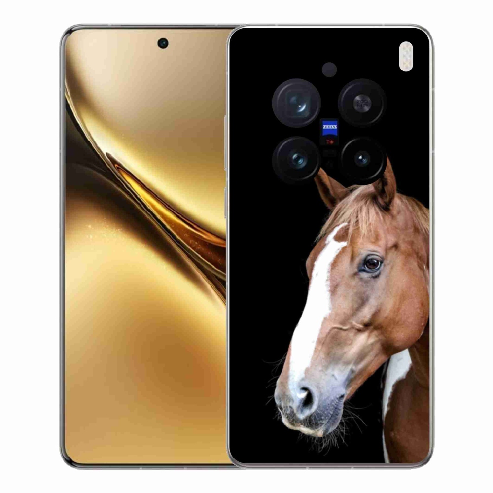 Zselés borítás mmCase Vivo X200 Pro 5G - barna ló 3