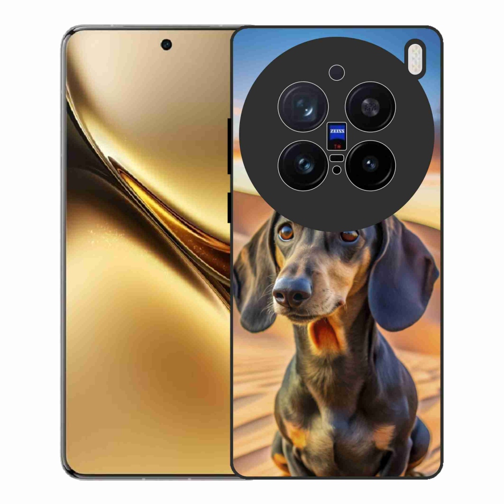 Zselés borítás mmCase a Vivo X200 Pro 5G készülékhez - tacskó 3