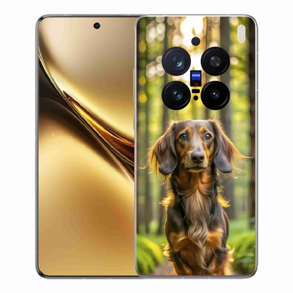 Zselés borítás mmCase a Vivo X200 Pro 5G készülékhez - tacskó 4