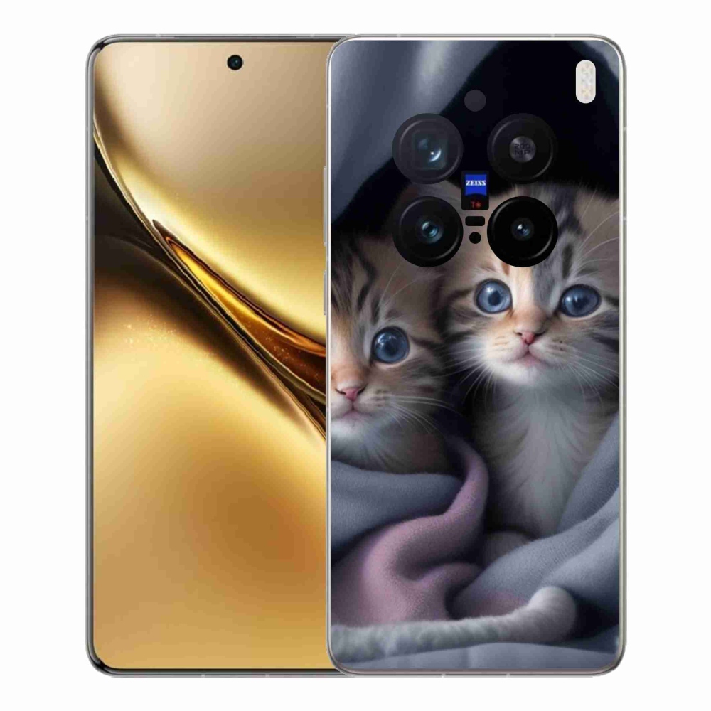 Zselés borítás mmCase a Vivo X200 Pro 5G készülékhez - cat duo 2