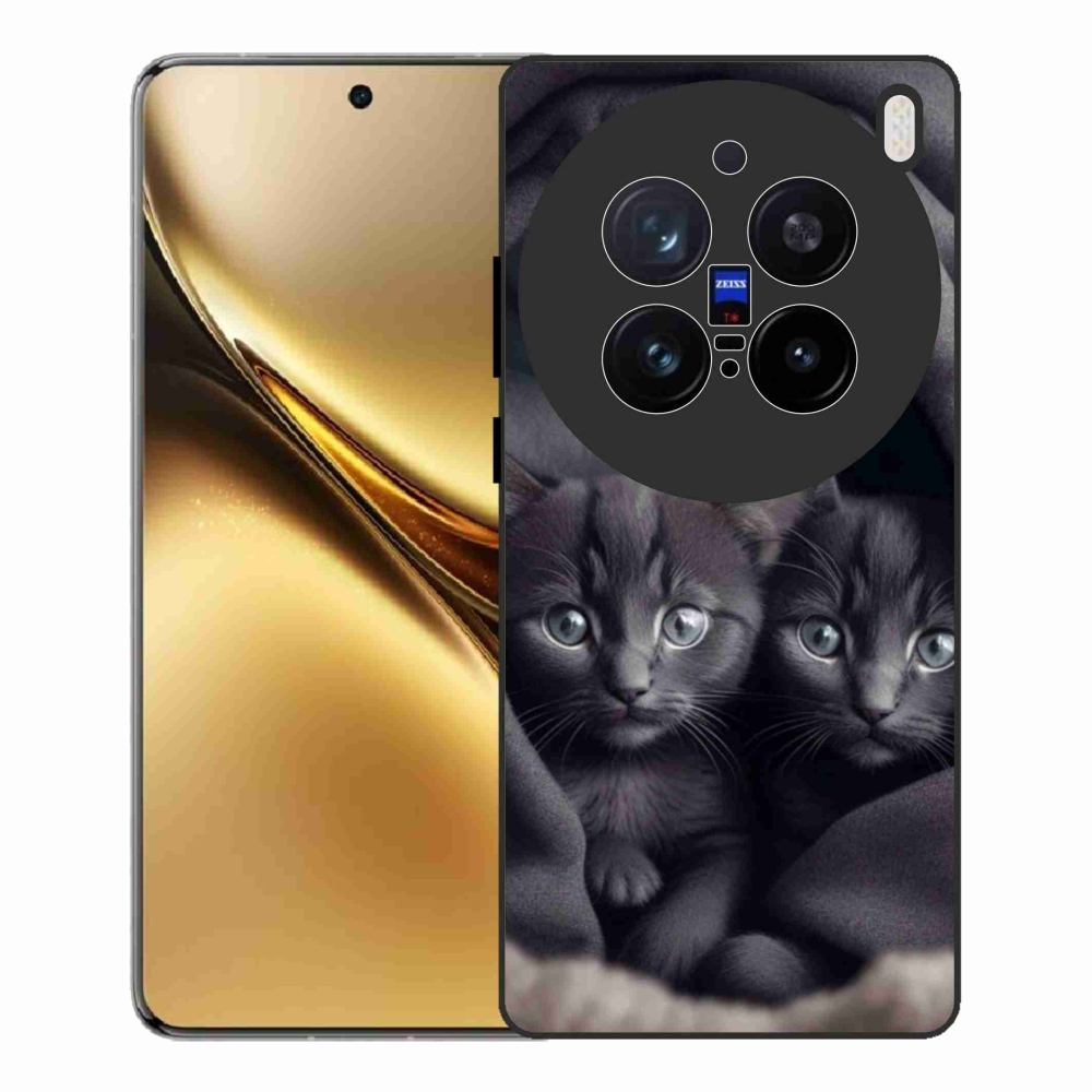 Zselés borítás mmCase a Vivo X200 Pro 5G készülékhez - cat duo