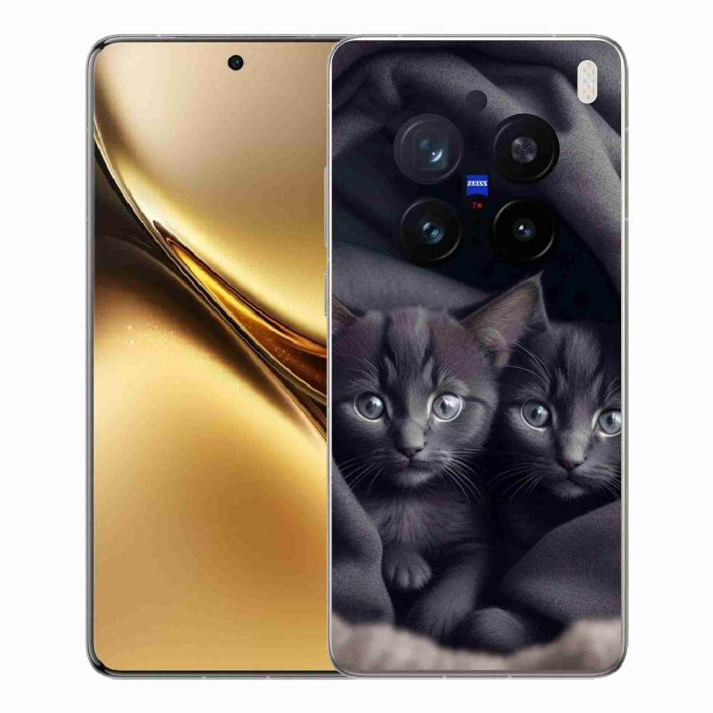 Zselés borítás mmCase a Vivo X200 Pro 5G készülékhez - cat duo