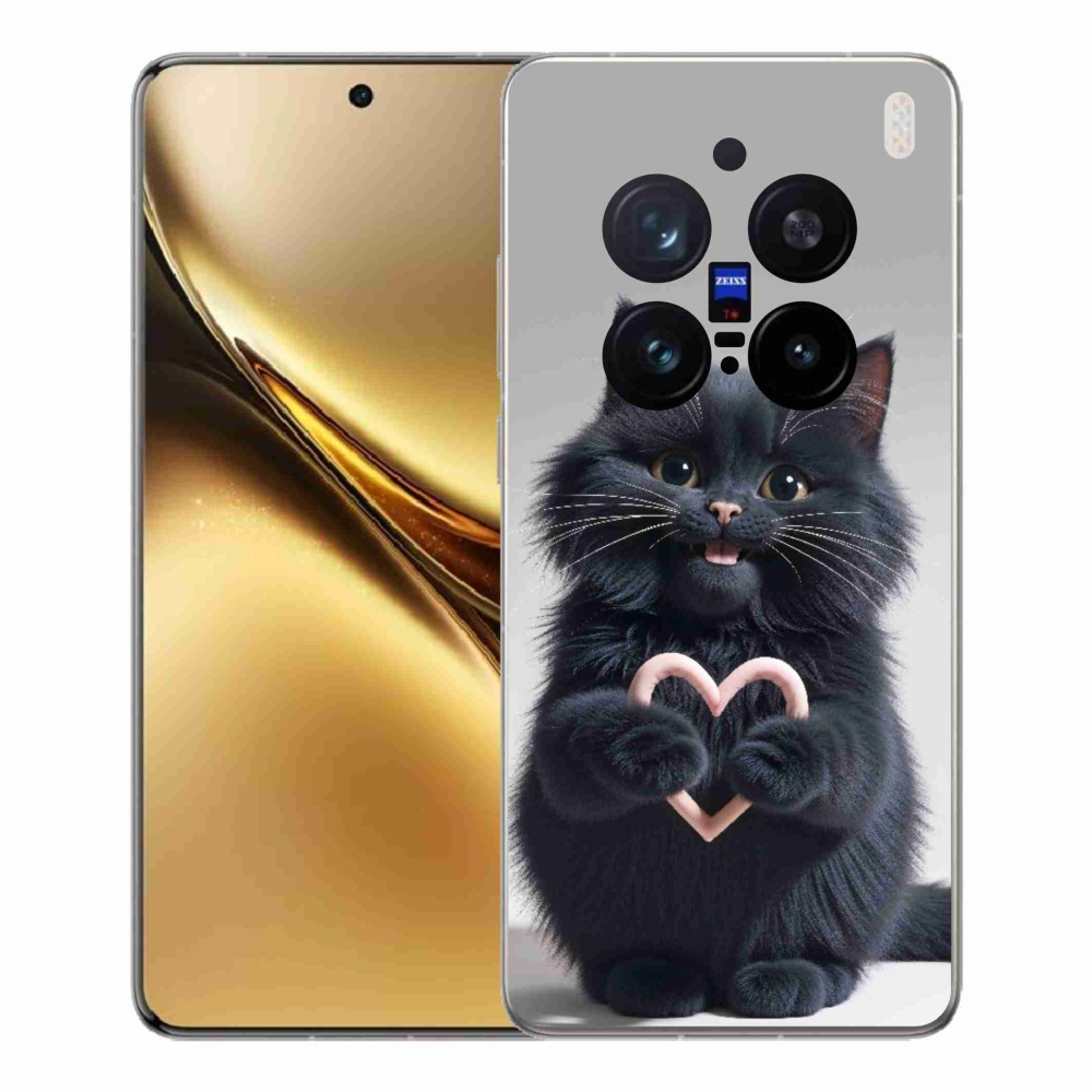 mmCase gél tok a Vivo X200 Pro 5G-hez – macskás szerelem 3