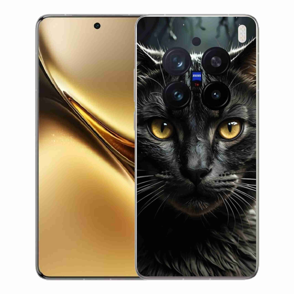 Zselés borítás mmCase a Vivo X200 Pro 5G-hez - macskaszem 3