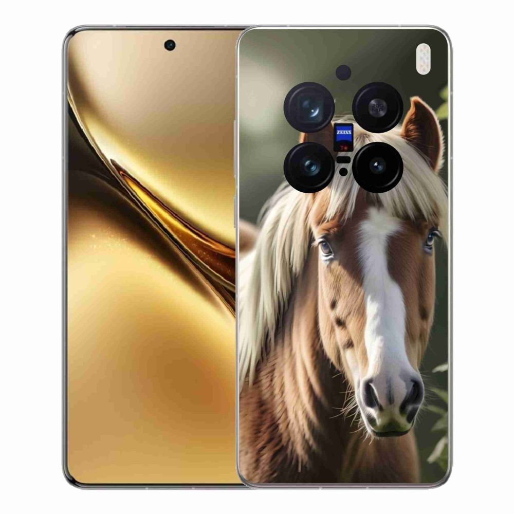 mmCase géltok a Vivo X200 Pro 5G-hez – világos sörényű ló