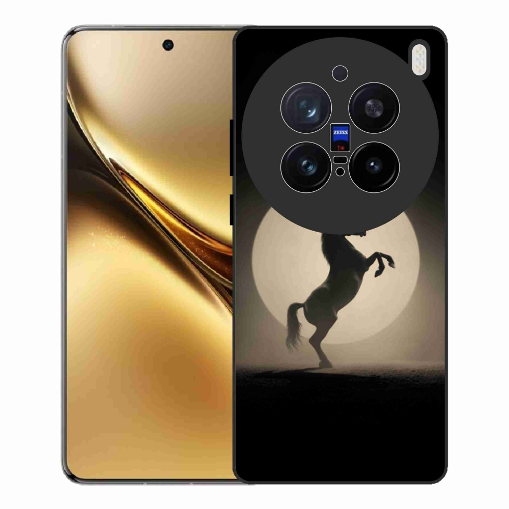 Zselés borítás mmCase a Vivo X200 Pro 5G készülékhez - ló sziluettben