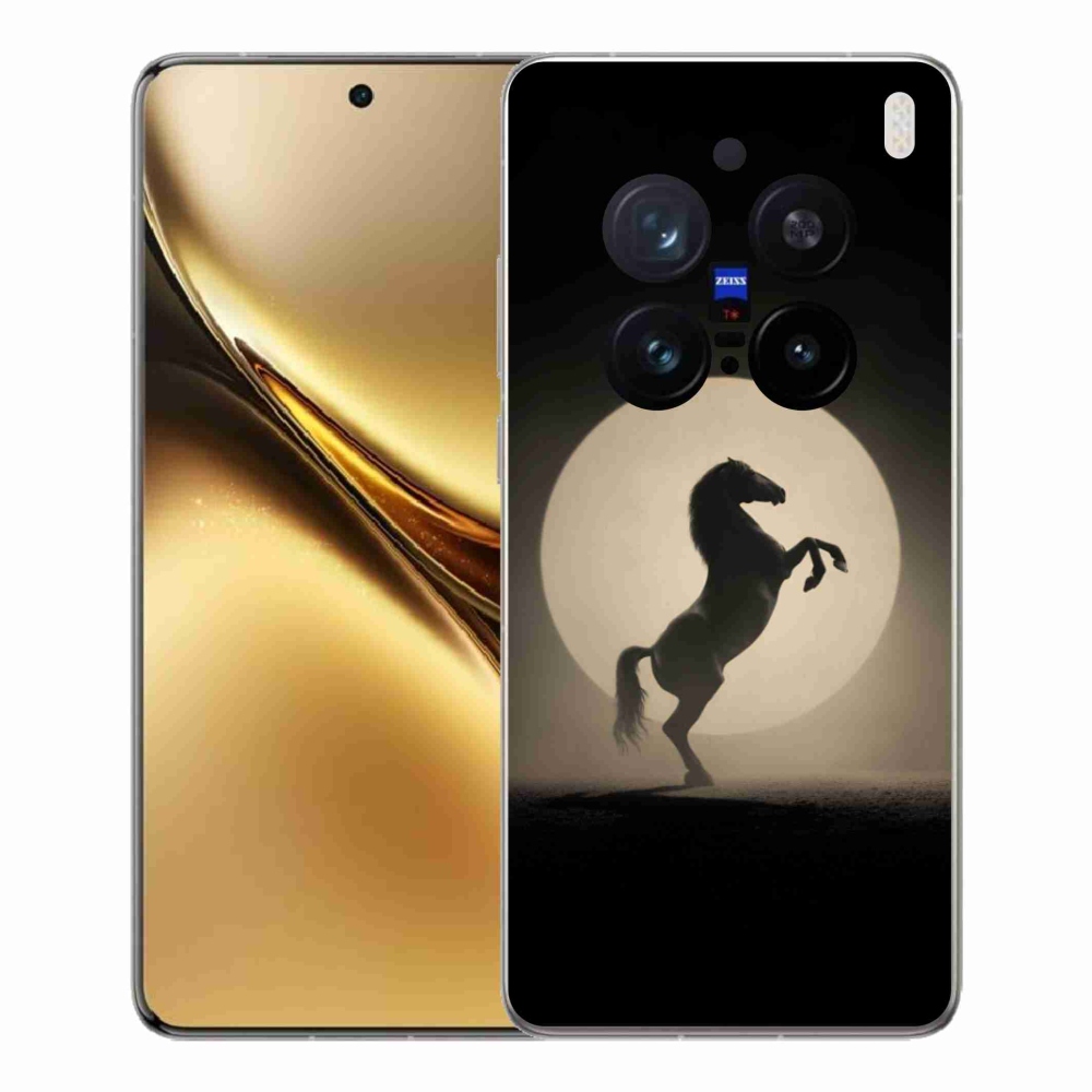 Zselés borítás mmCase a Vivo X200 Pro 5G készülékhez - ló sziluettben