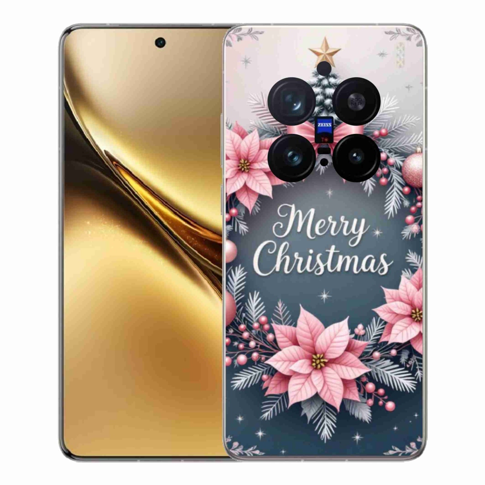 Gél borító mmCase a Vivo X200 Pro 5G-hez - boldog karácsonyt!
