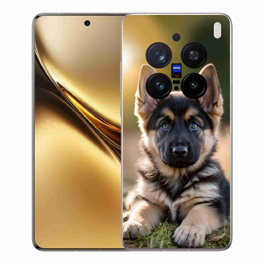 mmCase géltok a Vivo X200 Pro 5G-hez – német juhászkutya a természetben