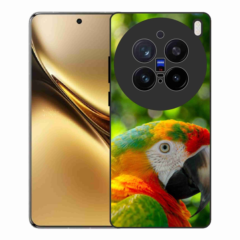 Zselés borítás mmCase a Vivo X200 Pro 5G készülékhez - papagáj ara 3