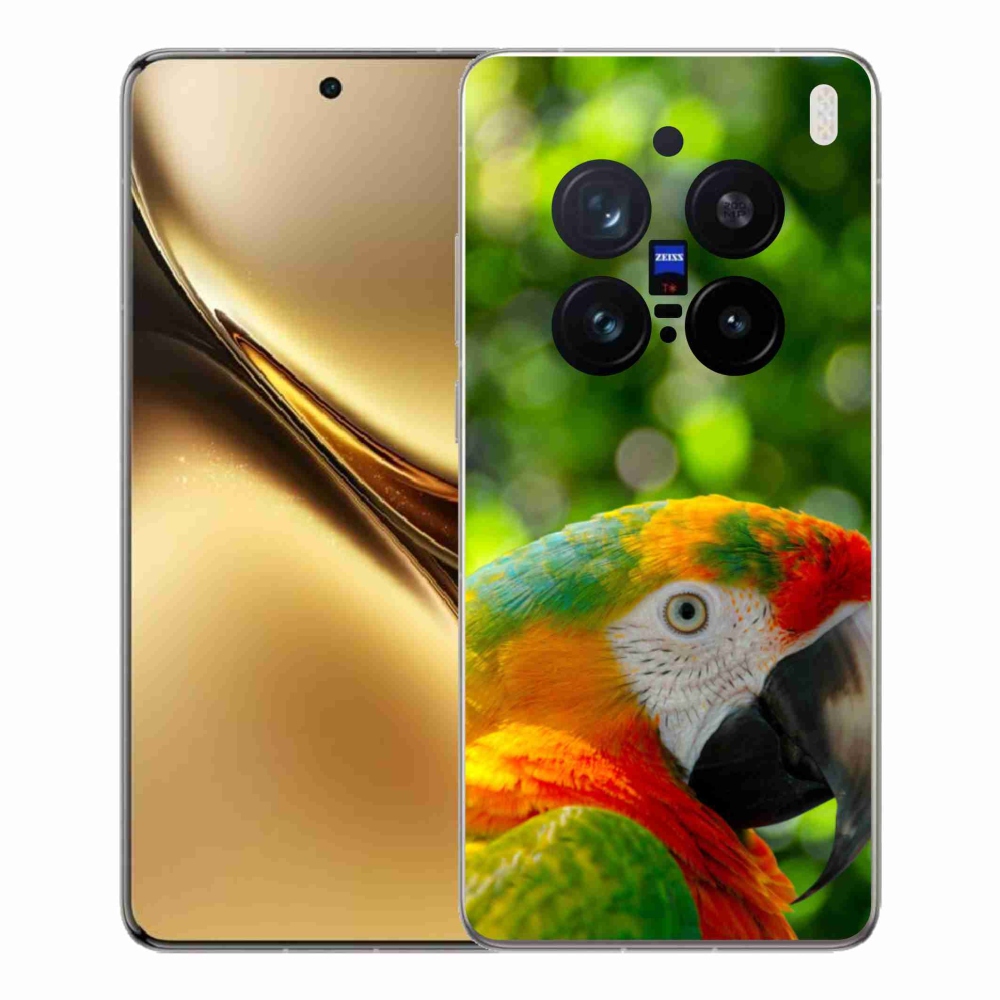 Zselés borítás mmCase a Vivo X200 Pro 5G készülékhez - papagáj ara 3