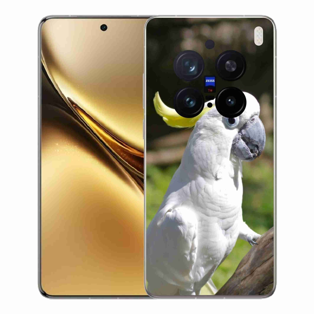 Zselés borítás mmCase a Vivo X200 Pro 5G készülékhez - papagáj kakadu 2