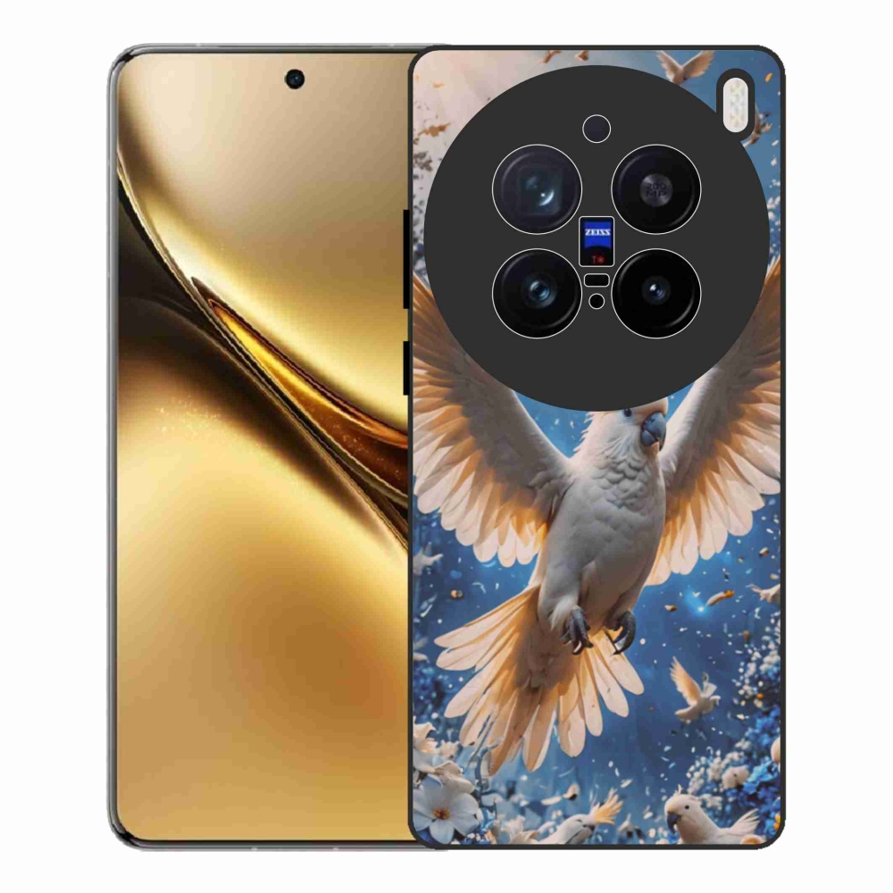 Zselés borítás mmCase a Vivo X200 Pro 5G készülékhez - papagáj kakadu