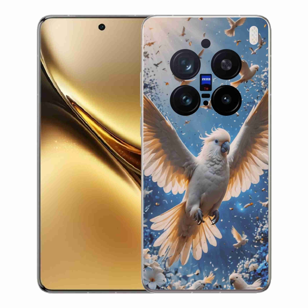 Zselés borítás mmCase a Vivo X200 Pro 5G készülékhez - papagáj kakadu