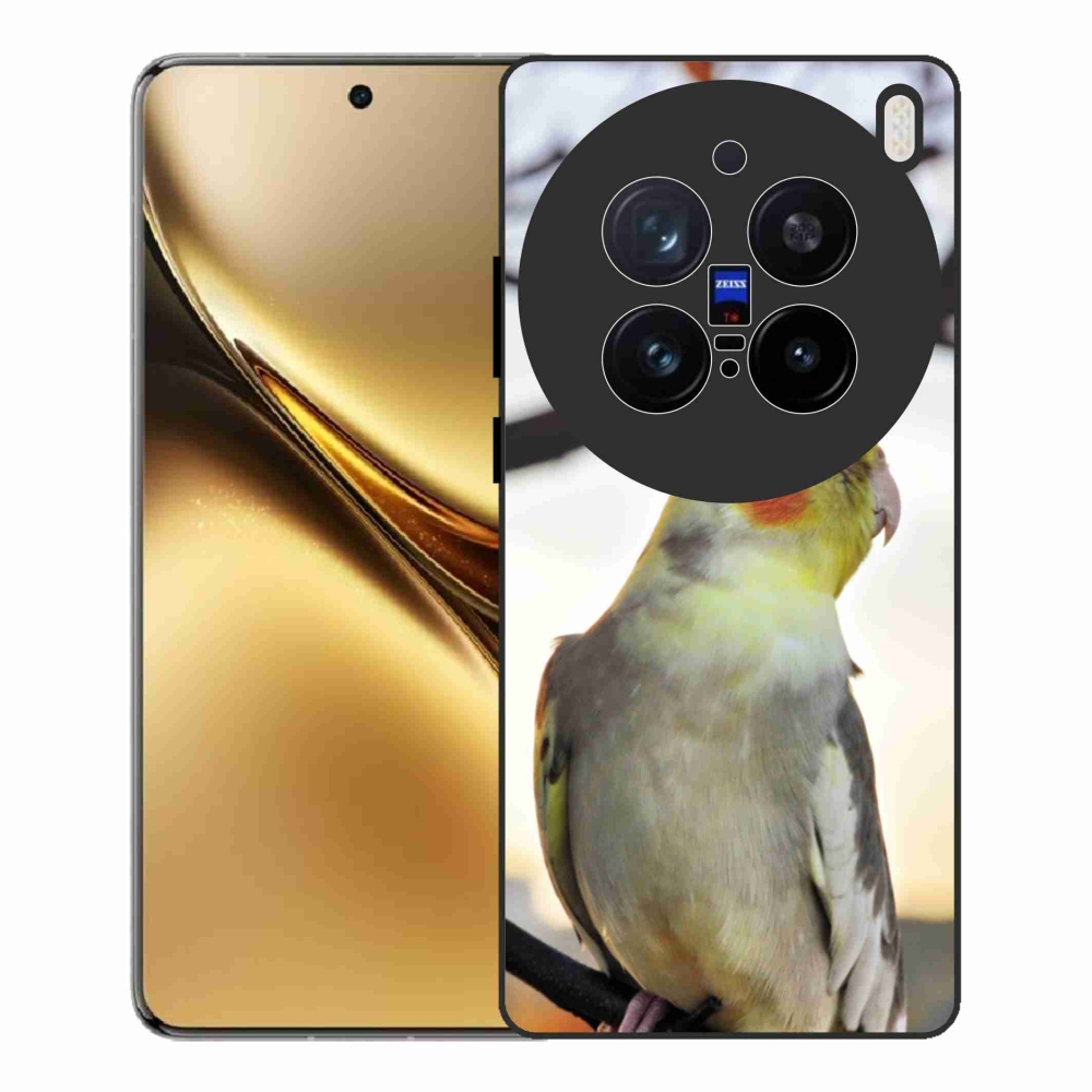 Zselés borítás mmCase a Vivo X200 Pro 5G készülékhez - papagáj korela