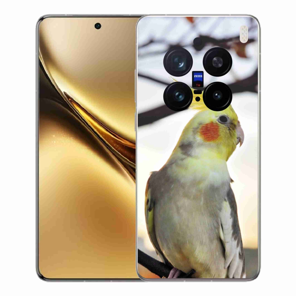 Zselés borítás mmCase a Vivo X200 Pro 5G készülékhez - papagáj korela