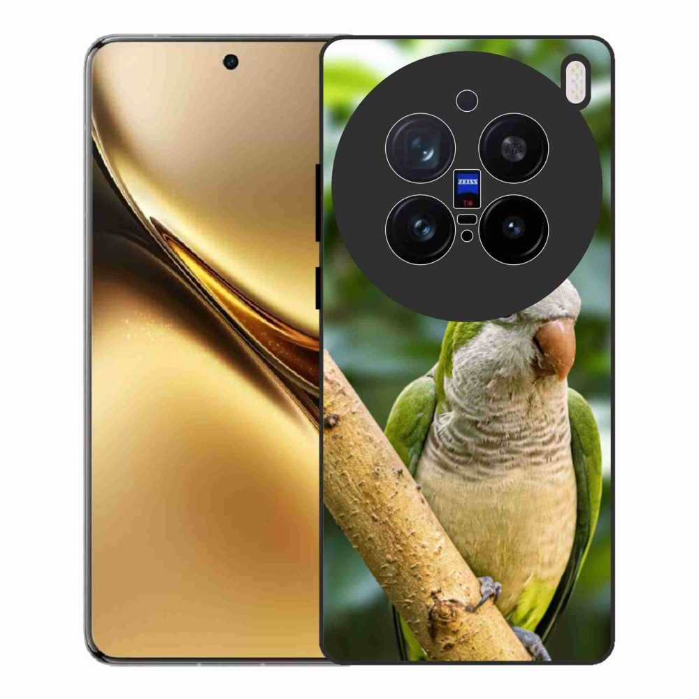 Zselés borítás mmCase a Vivo X200 Pro 5G készülékhez - papagáj