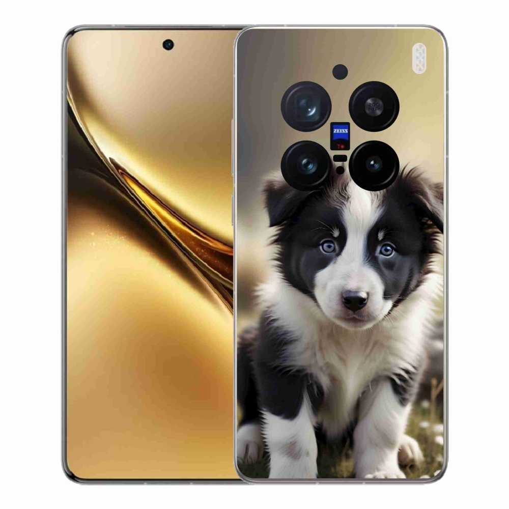 mmCase gél tok a Vivo X200 Pro 5G-hez – aranyos border collie