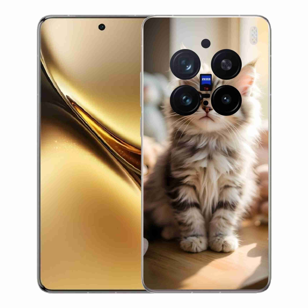 mmCase gél tok a Vivo X200 Pro 5G-hez – aranyos cica 10
