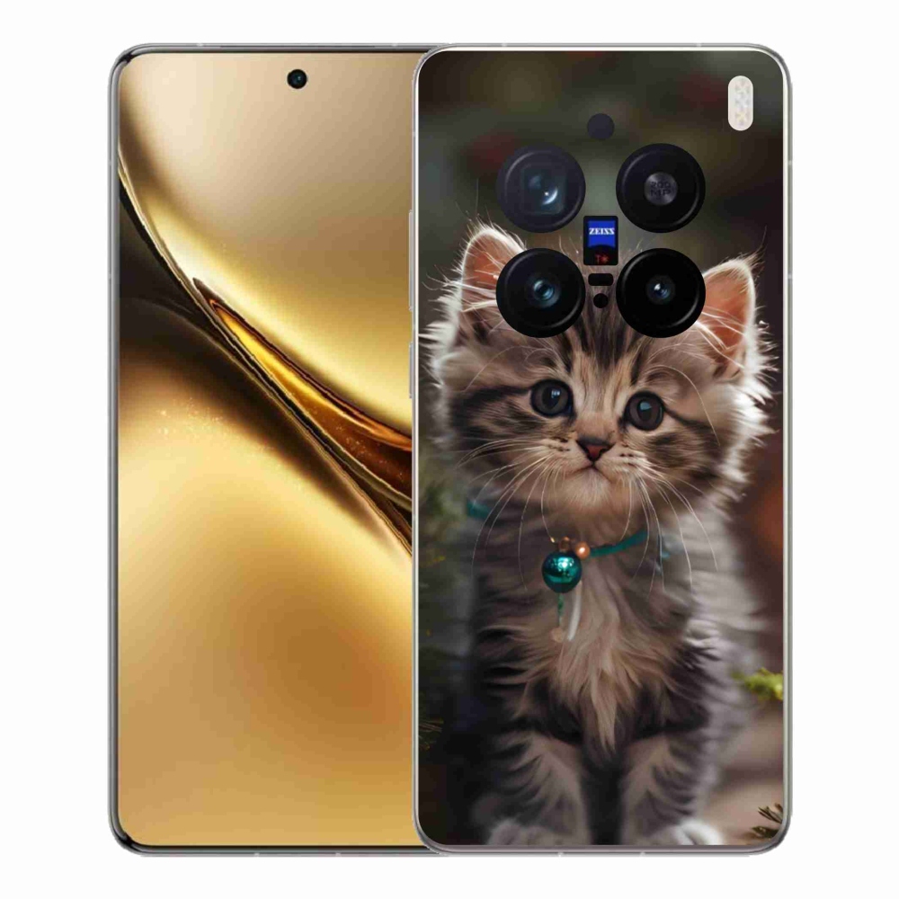 mmCase gél tok a Vivo X200 Pro 5G-hez – aranyos cica 11