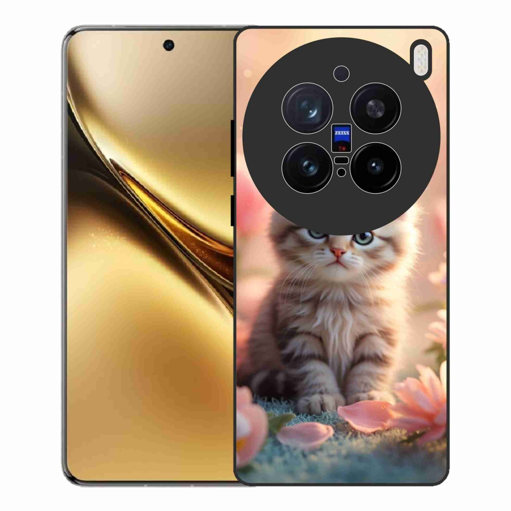 Gél borítás mmCase a Vivo X200 Pro 5G készülékhez - aranyos cica 8