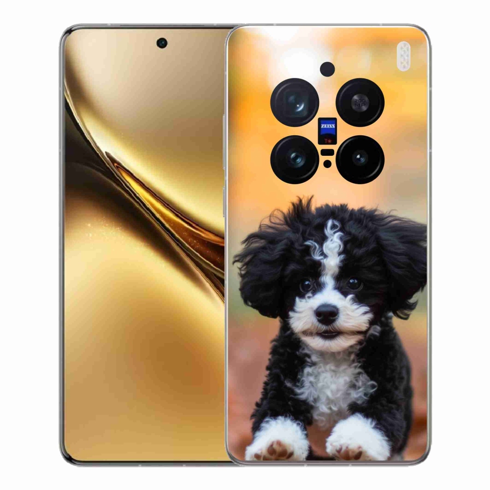 Gél borítás mmCase a Vivo X200 Pro 5G készülékhez - aranyos kiskutya 2