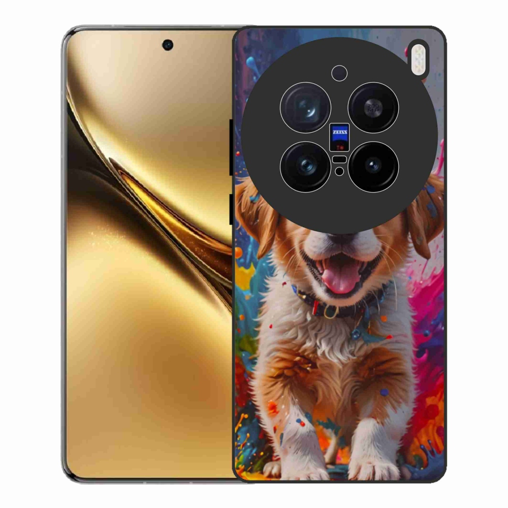 Gél borítás mmCase a Vivo X200 Pro 5G-n - aranyos kiskutya 3