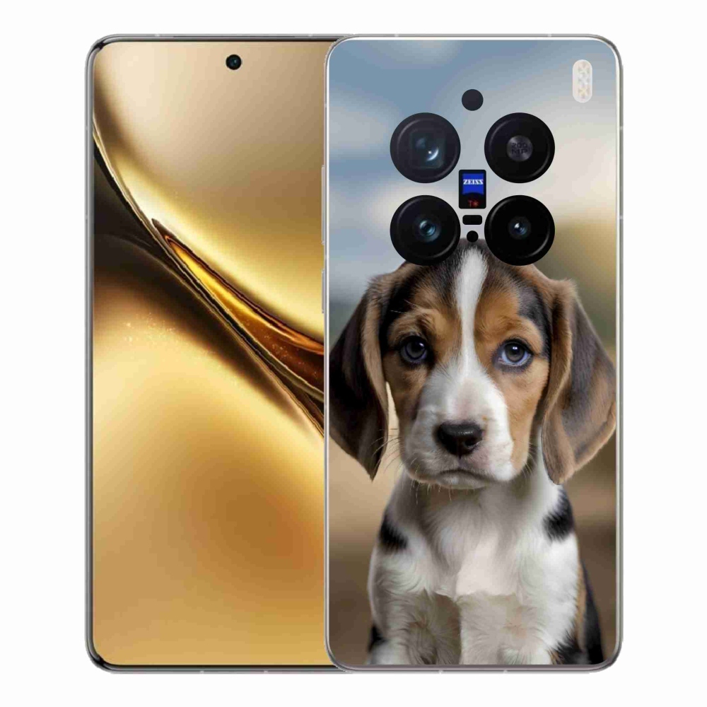 mmCase gél tok a Vivo X200 Pro 5G-hez – aranyos beagle